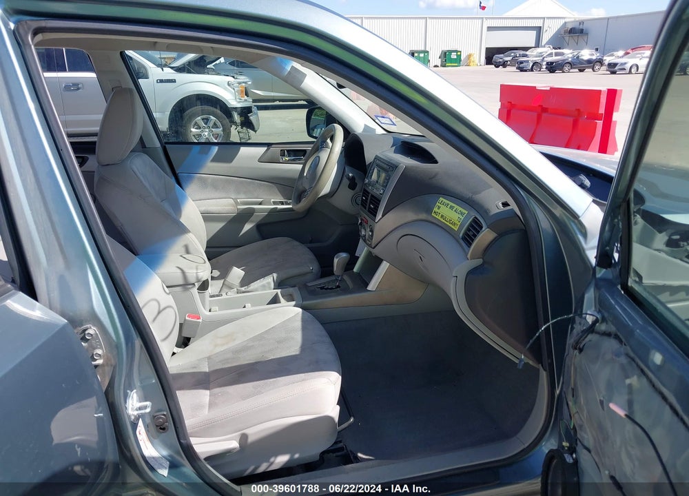 2009 SUBARU FORESTER 2.5X VIN: JF2SH63639H766504
