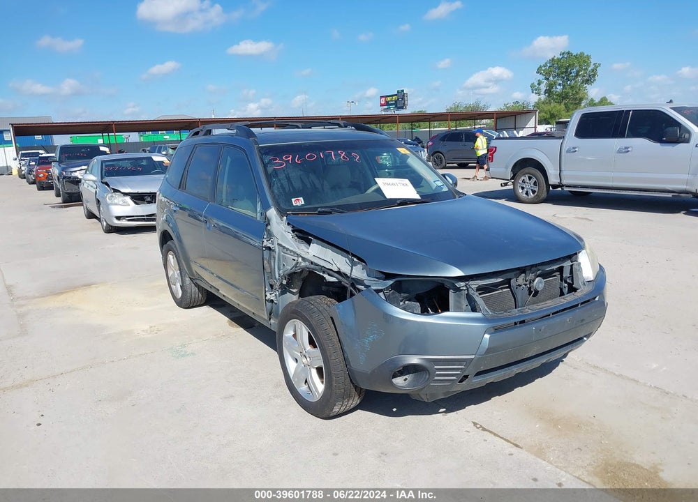 2009 SUBARU FORESTER 2.5X VIN: JF2SH63639H766504