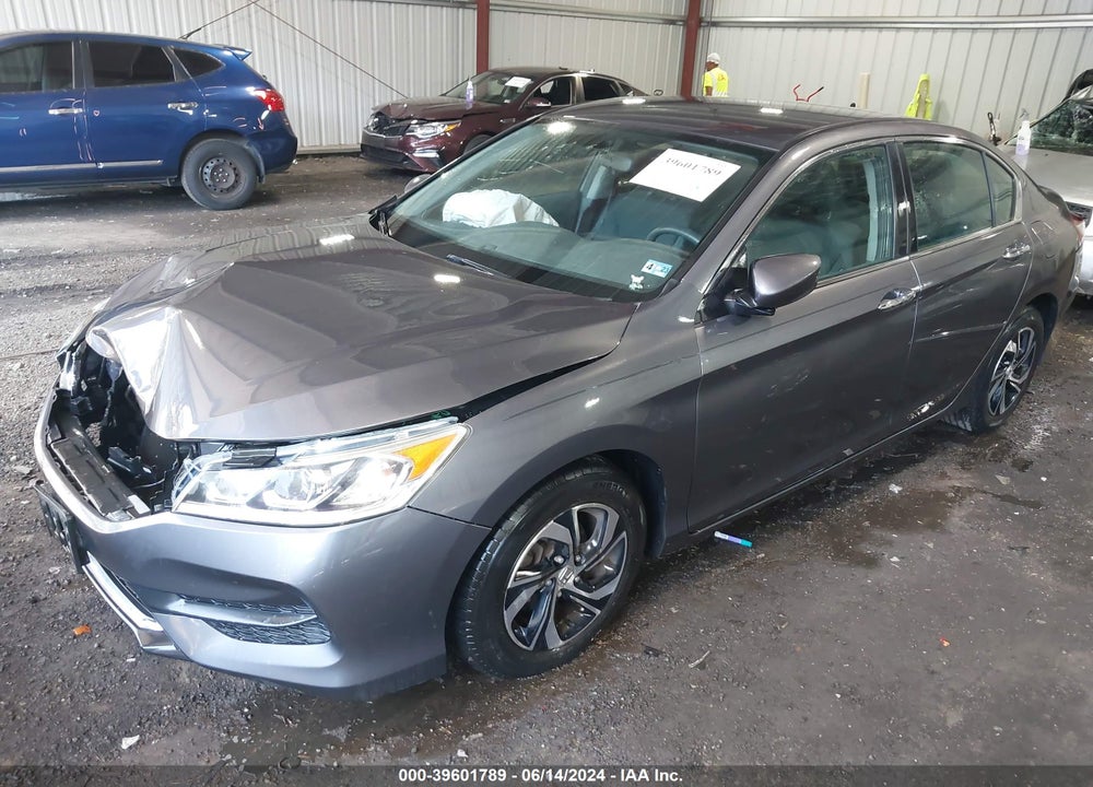 2016 HONDA ACCORD LX VIN: 1HGCR2F35GA219820