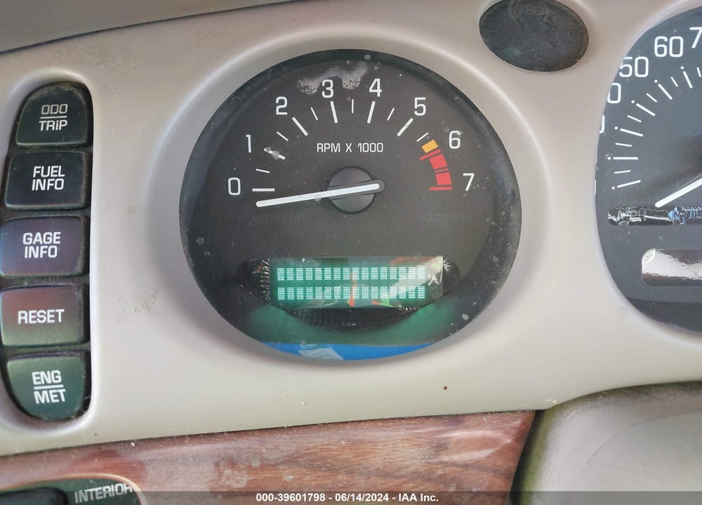 2001 BUICK LESABRE CUSTOM VIN: 1G4HP54K41U290532