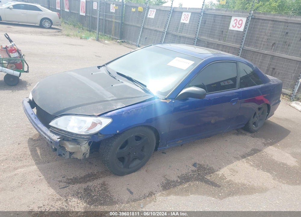 2005 HONDA CIVIC EX VIN: 1HGEM229X5L010785