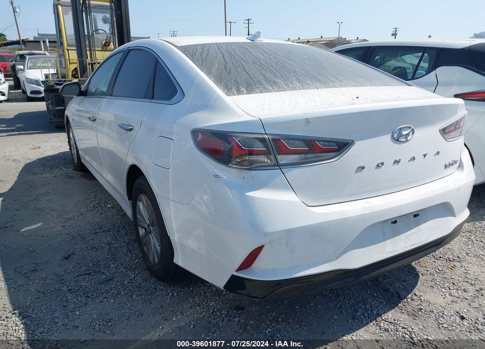2019 HYUNDAI SONATA HYBRID SE VIN: KMHE24L32KA091519