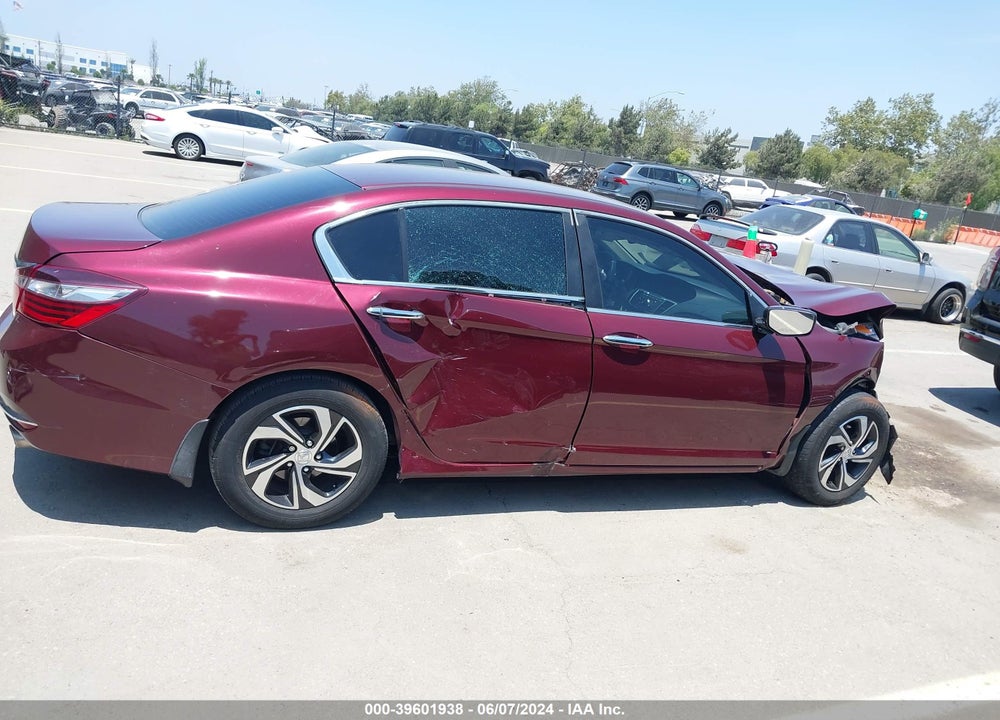 2017 HONDA ACCORD LX VIN: 1HGCR2F31HA287968