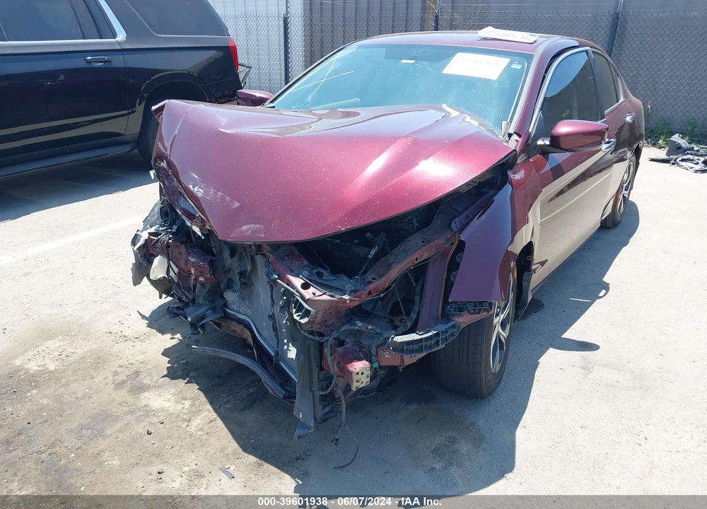 2017 HONDA ACCORD LX VIN: 1HGCR2F31HA287968