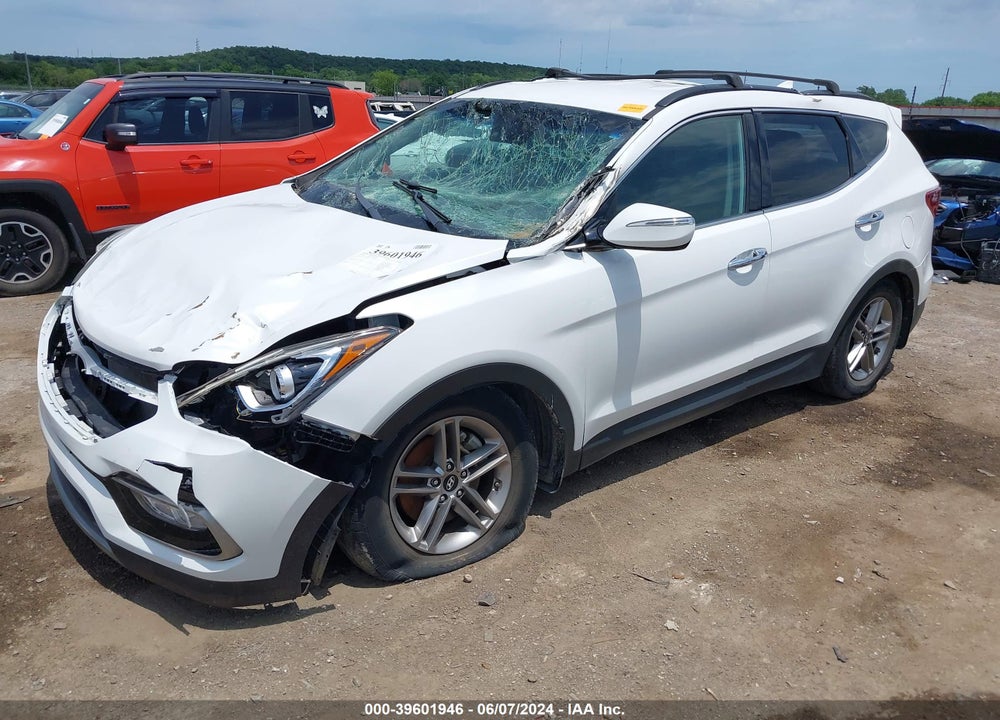 2018 HYUNDAI SANTA FE SPORT 2.4L VIN: 5XYZU3LB8JG528942