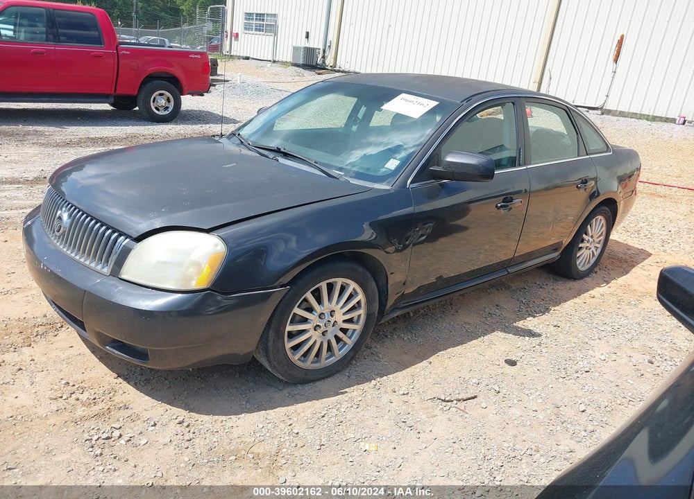 2007 MERCURY MONTEGO PREMIER VIN: 1MEHM42157G605880