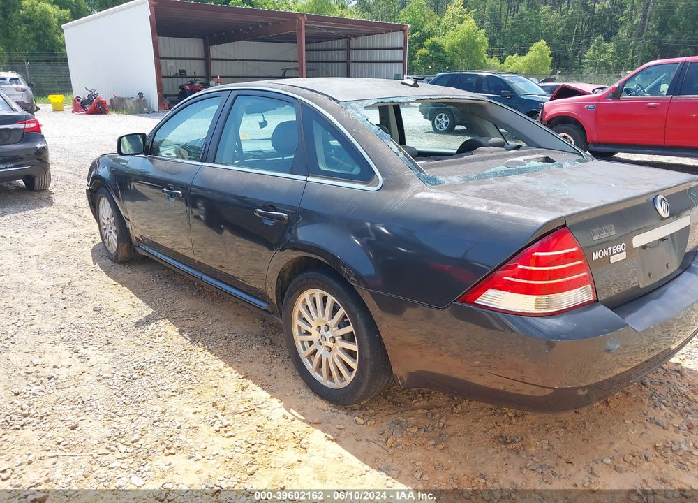 2007 MERCURY MONTEGO PREMIER VIN: 1MEHM42157G605880