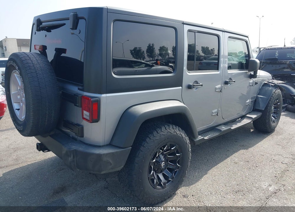 2017 JEEP WRANGLER UNLIMITED SPORT 4X4 VIN: 1C4BJWDG1HL753417