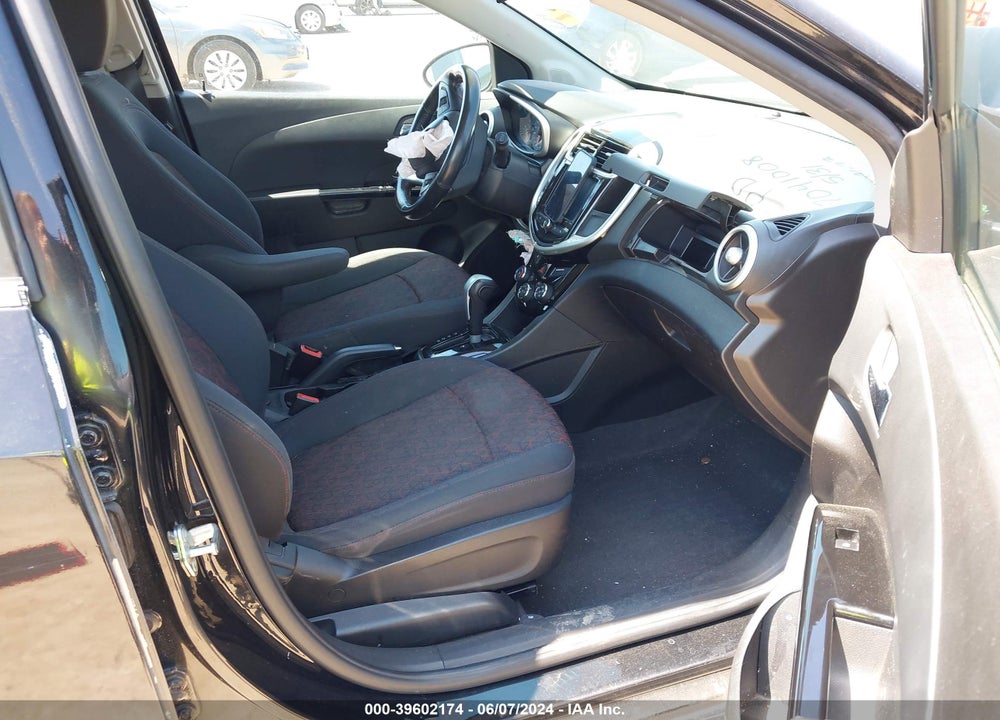 2017 CHEVROLET SONIC LT AUTO VIN: 1G1JD6SH3H4119673