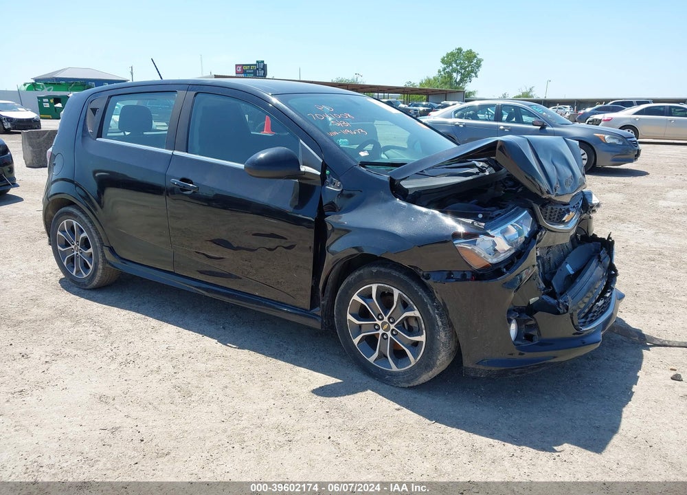 2017 CHEVROLET SONIC LT AUTO VIN: 1G1JD6SH3H4119673