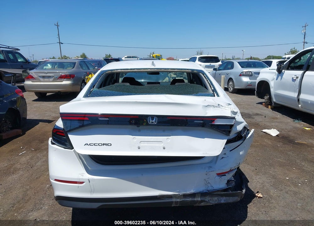 2024 HONDA ACCORD EX VIN: 1HGCY1F3XRA018401