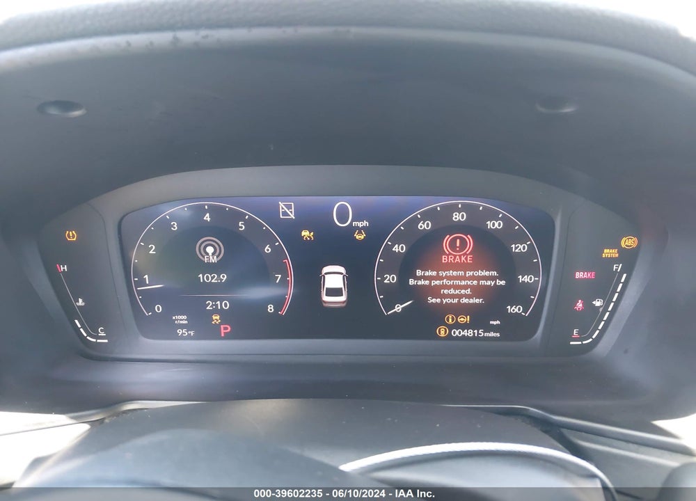 2024 HONDA ACCORD EX VIN: 1HGCY1F3XRA018401