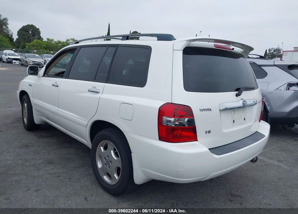 2006 TOYOTA HIGHLANDER SPORT V6 VIN: JTEGP21A160116258