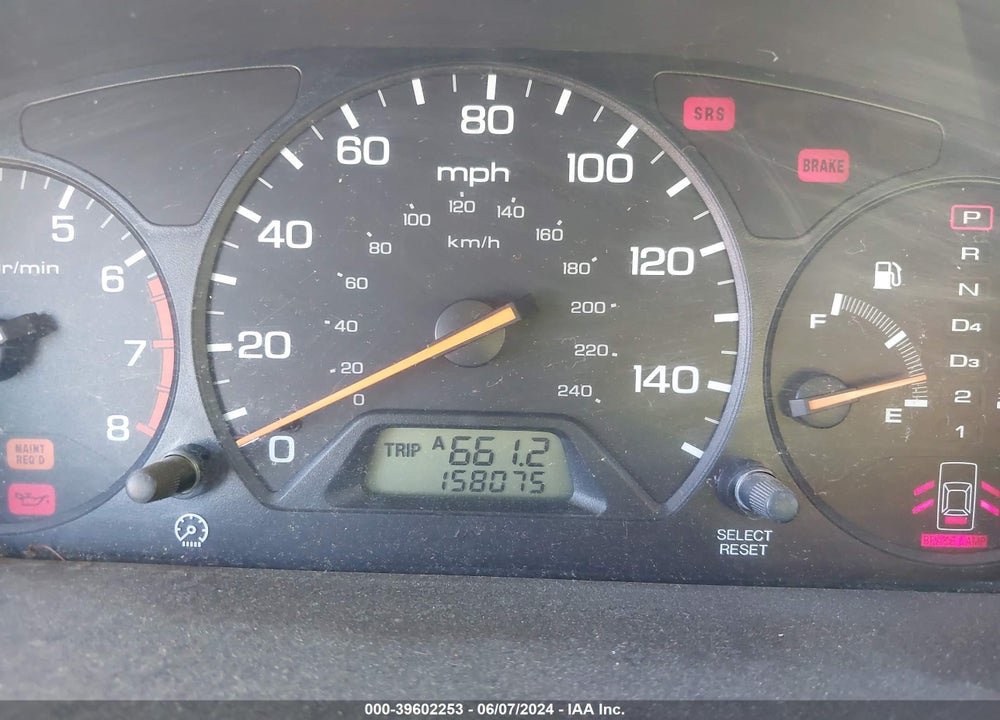2001 HONDA ACCORD VIN: 1HGCG66831A010463