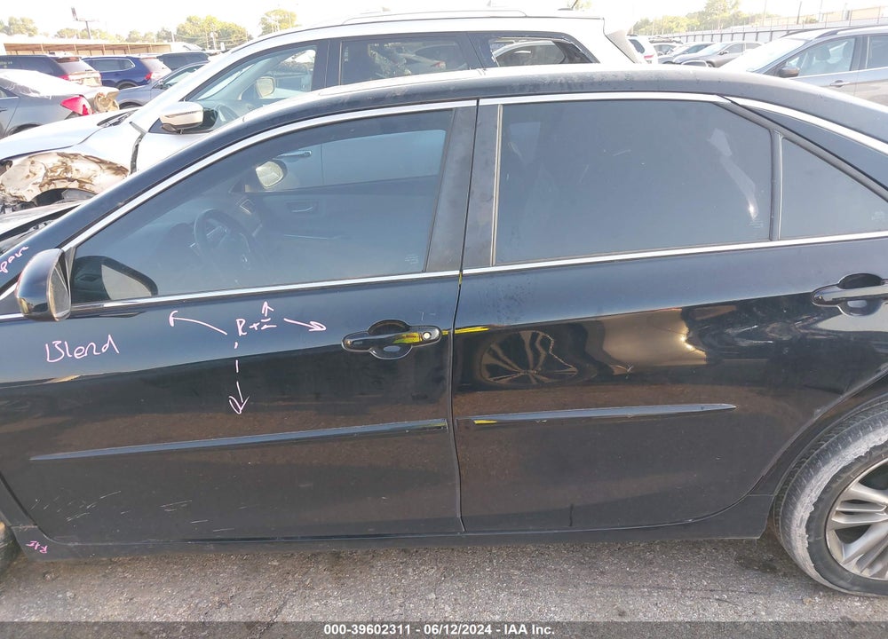 2015 TOYOTA CAMRY SE VIN: 4T1BF1FK8FU035937