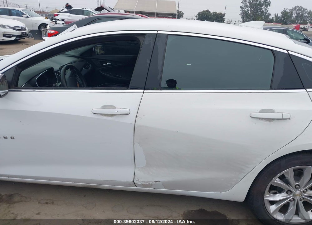 2019 CHEVROLET MALIBU LT VIN: 1G1ZD5ST8KF160281