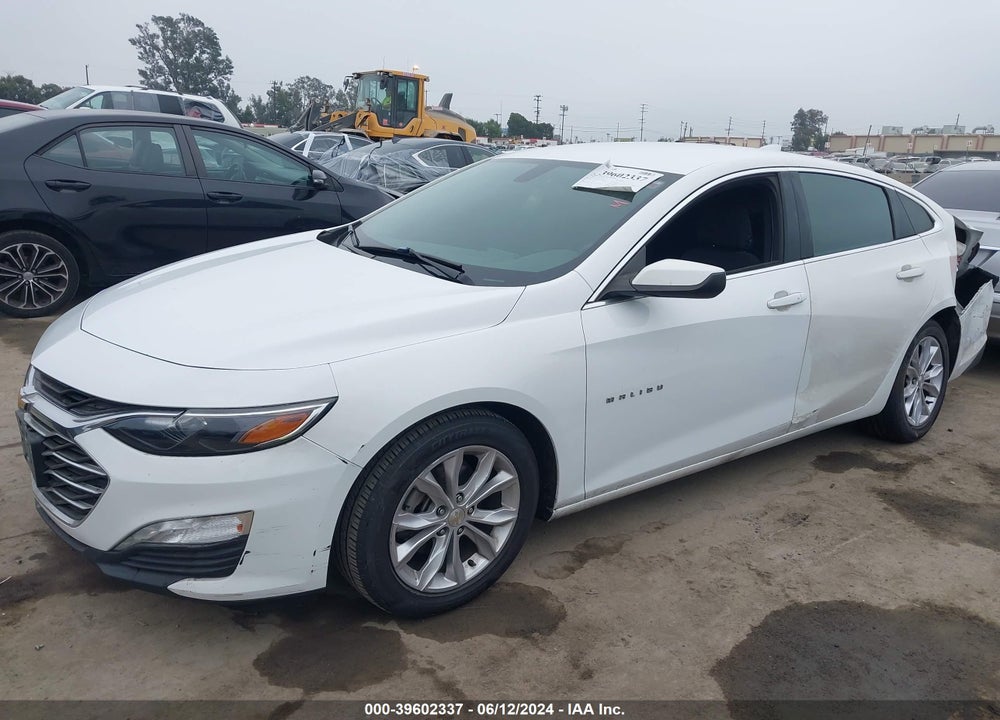 2019 CHEVROLET MALIBU LT VIN: 1G1ZD5ST8KF160281