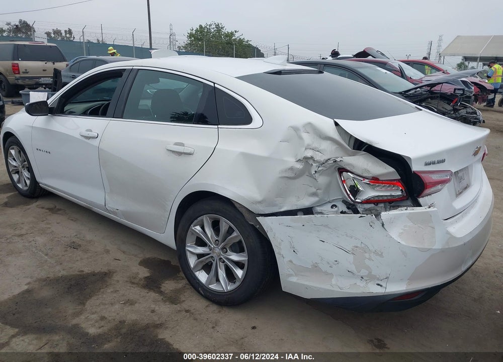 2019 CHEVROLET MALIBU LT VIN: 1G1ZD5ST8KF160281