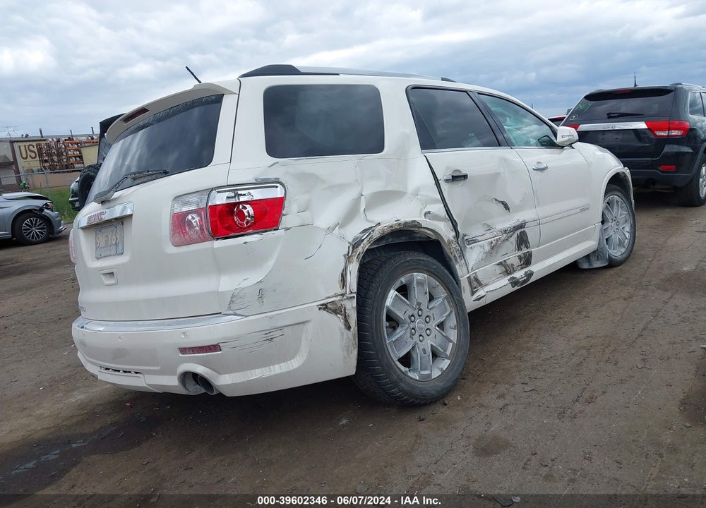 2012 GMC ACADIA DENALI VIN: 1GKKRTED5CJ307887