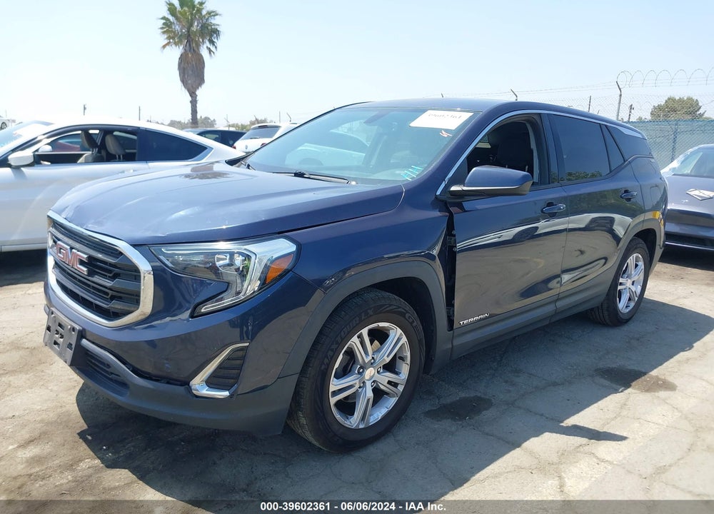 2019 GMC TERRAIN SLE VIN: 3GKALMEV2KL235565