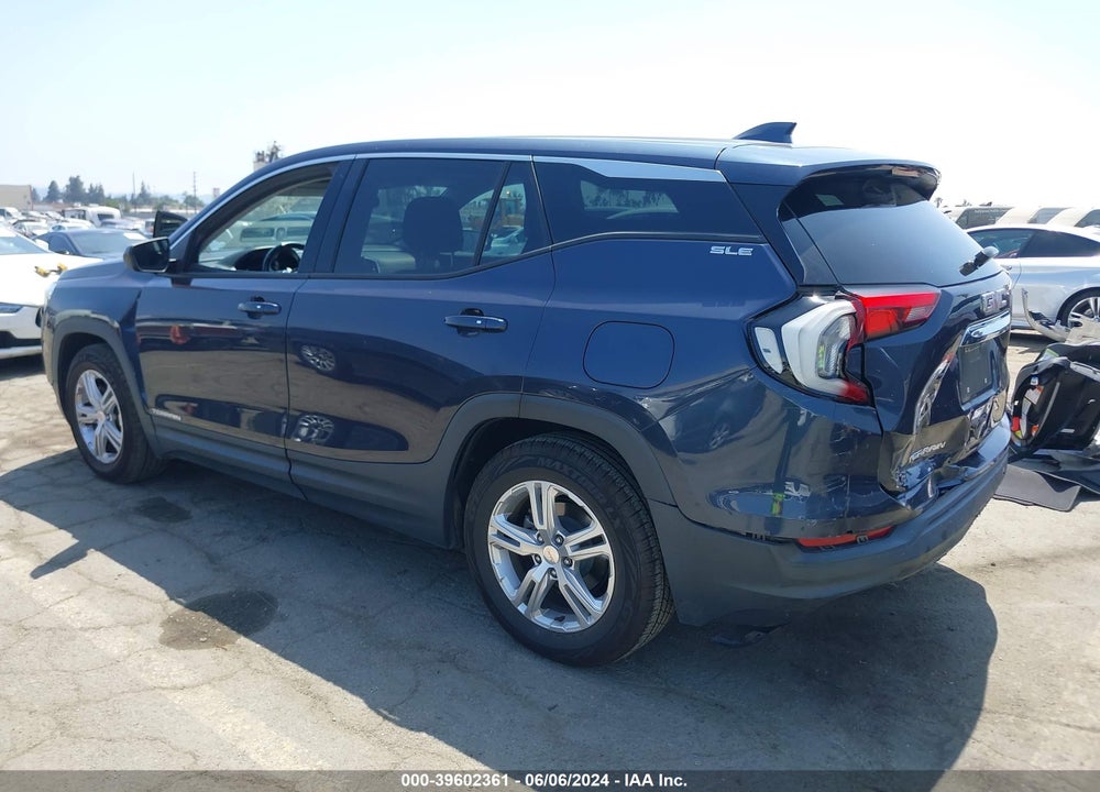 2019 GMC TERRAIN SLE VIN: 3GKALMEV2KL235565