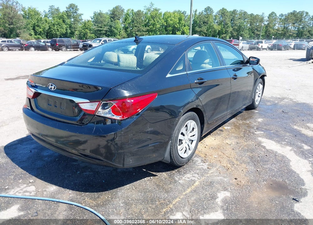 2012 HYUNDAI SONATA GLS VIN: 5NPEB4AC4CH364204