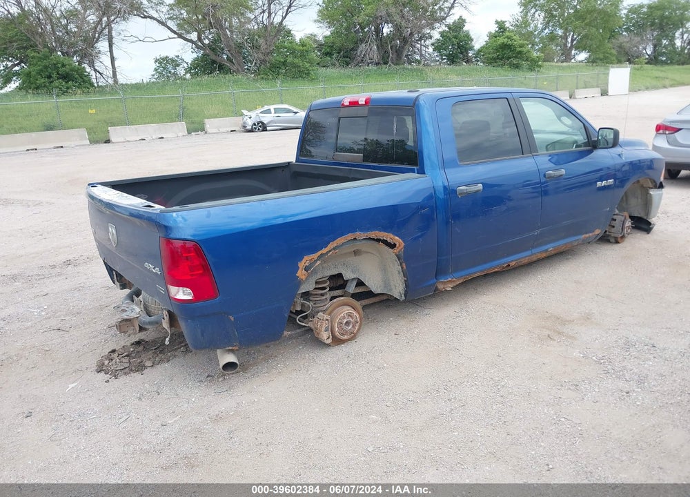 2009 DODGE RAM 1500 SLT/SPORT/TRX VIN: 1D3HV13P59S720468
