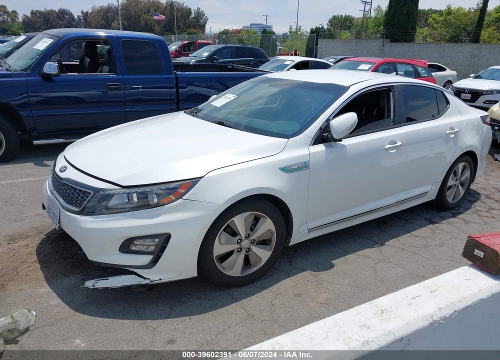 2016 KIA OPTIMA HYBRID EX VIN: KNAGN4AD9G5098478