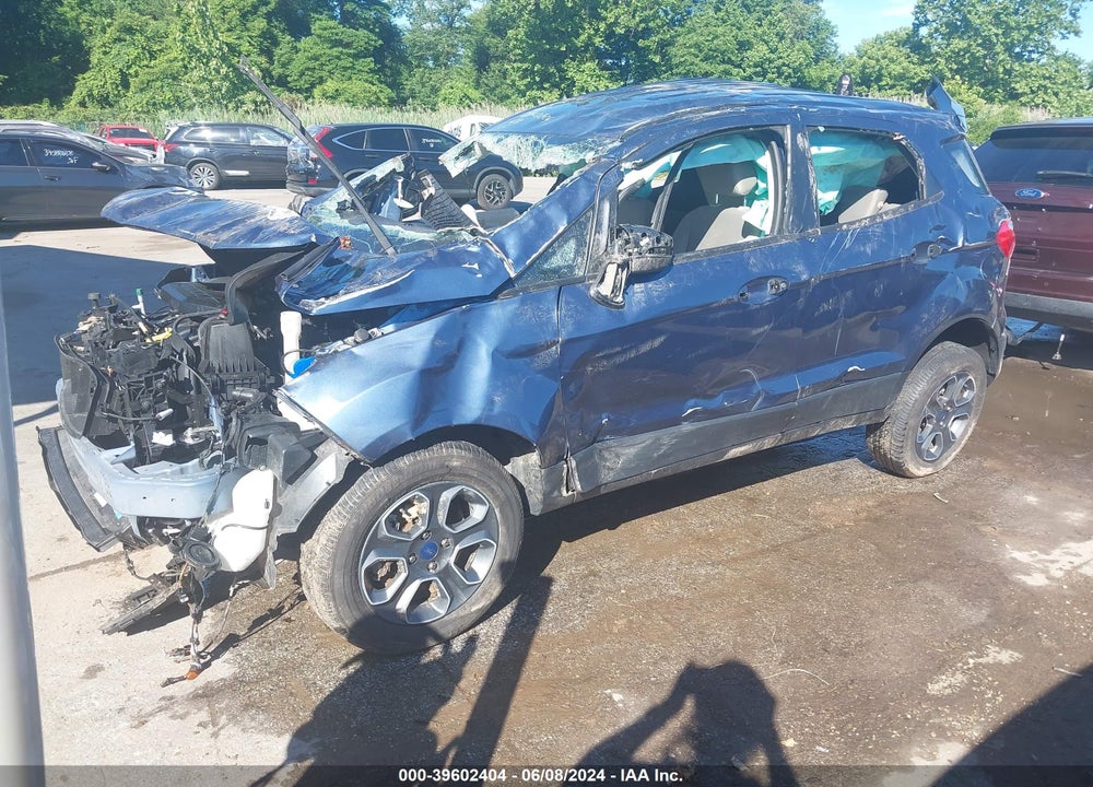 2022 FORD ECOSPORT S VIN: MAJ6S3FL4NC475024