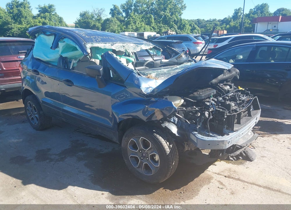 2022 FORD ECOSPORT S VIN: MAJ6S3FL4NC475024