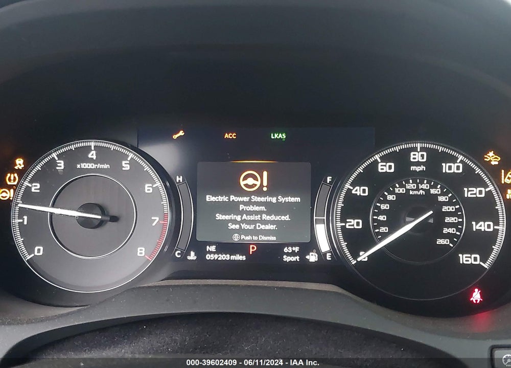 2020 ACURA RDX STANDARD VIN: 5J8TC1H33LL020336