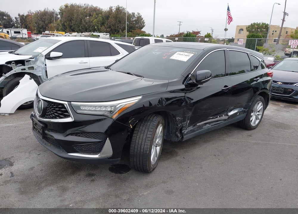 2020 ACURA RDX STANDARD VIN: 5J8TC1H33LL020336
