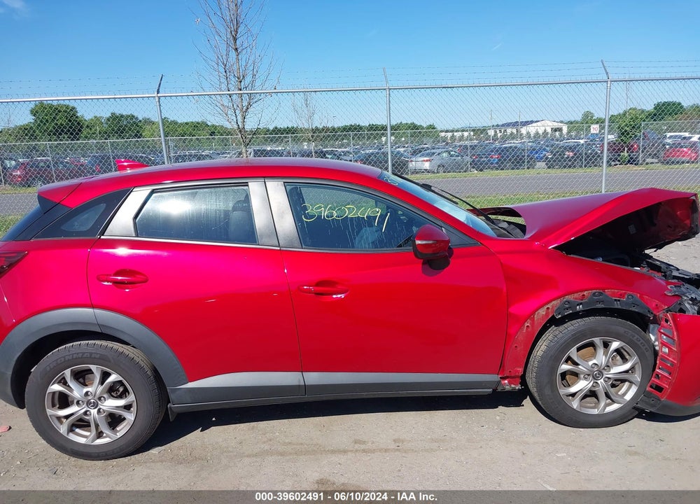 2016 MAZDA CX-3 VIN: JM1DKBC72G0119968