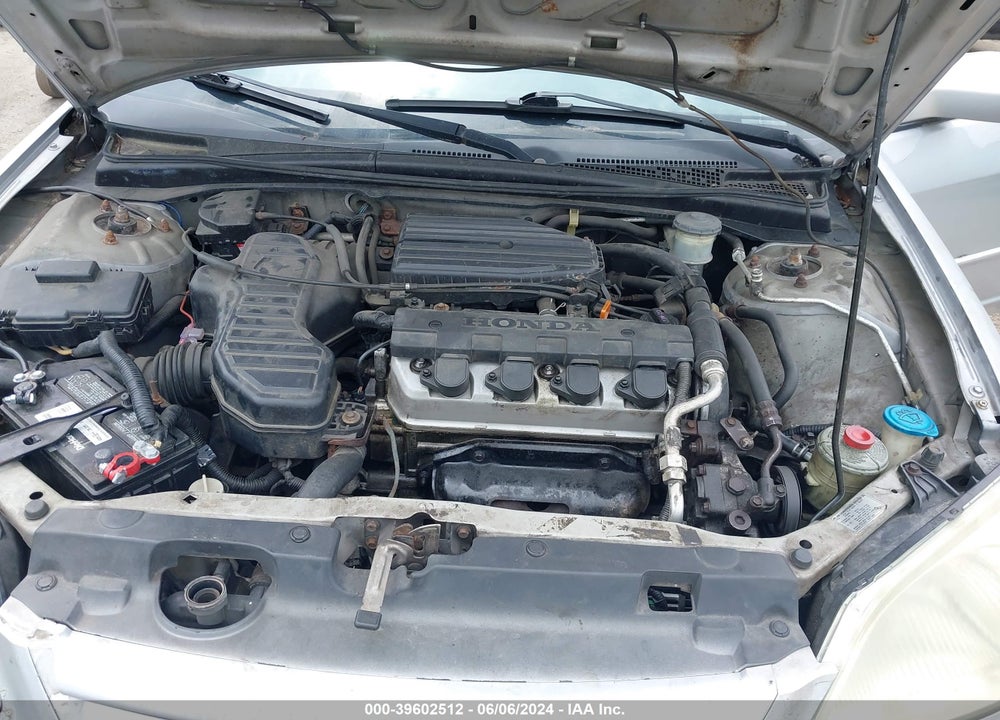 2003 HONDA CIVIC LX VIN: 2HGES16543H601504