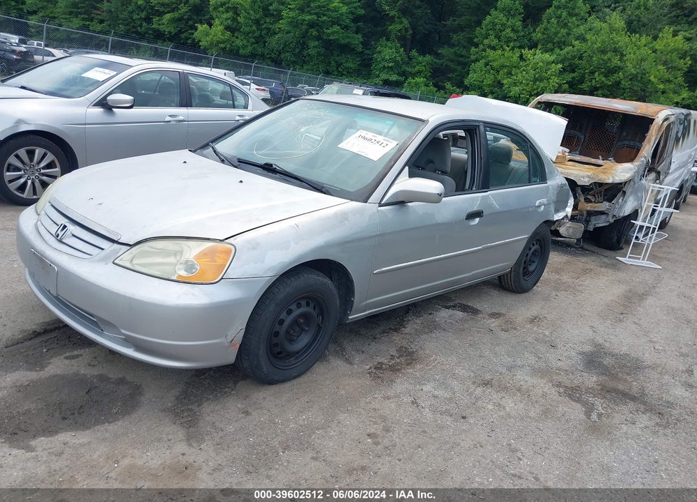 2003 HONDA CIVIC LX VIN: 2HGES16543H601504