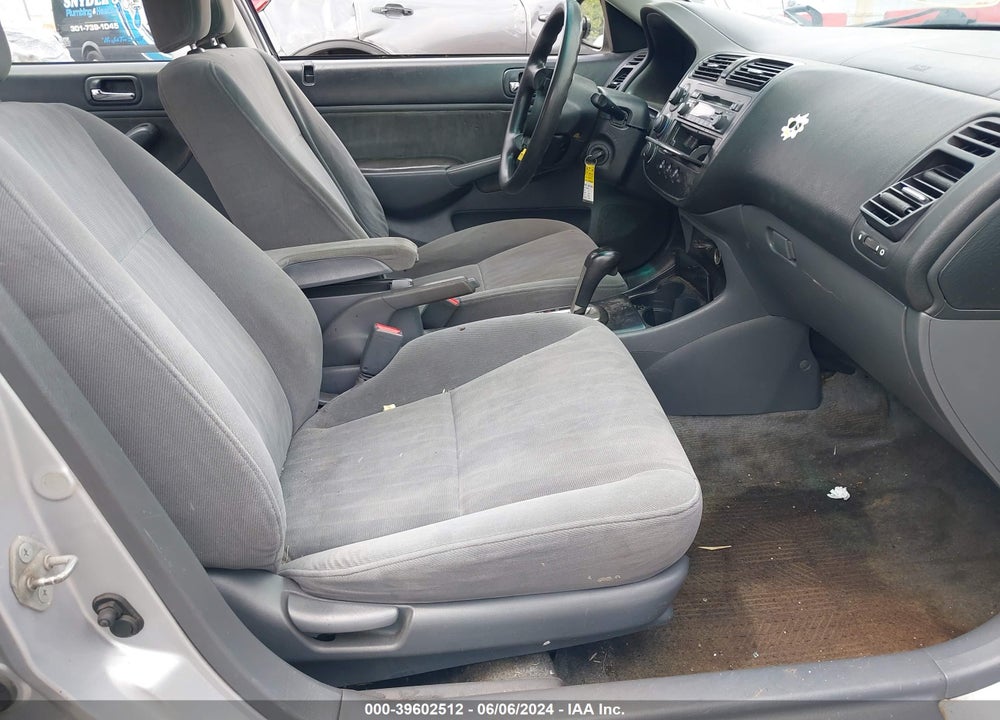 2003 HONDA CIVIC LX VIN: 2HGES16543H601504