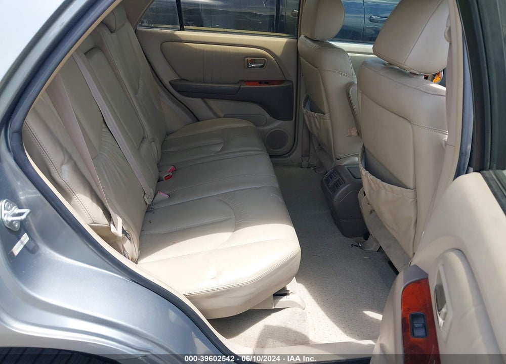 2001 LEXUS RX 300 VIN: JTJGF10U510103662