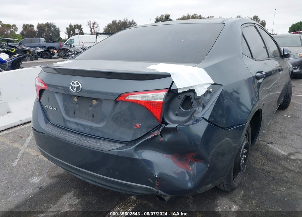 2014 TOYOTA COROLLA S PLUS VIN: 5YFBURHEXEP081409