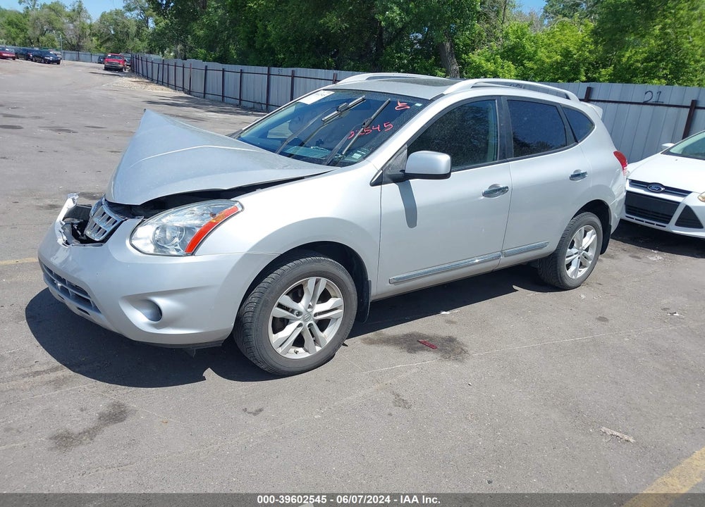 2013 NISSAN ROGUE SV VIN: JN8AS5MV8DW652325