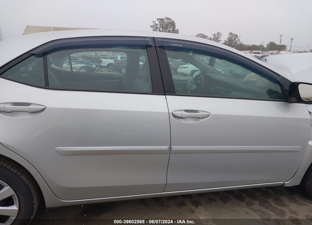2016 TOYOTA COROLLA LE VIN: 5YFBURHE8GP401569