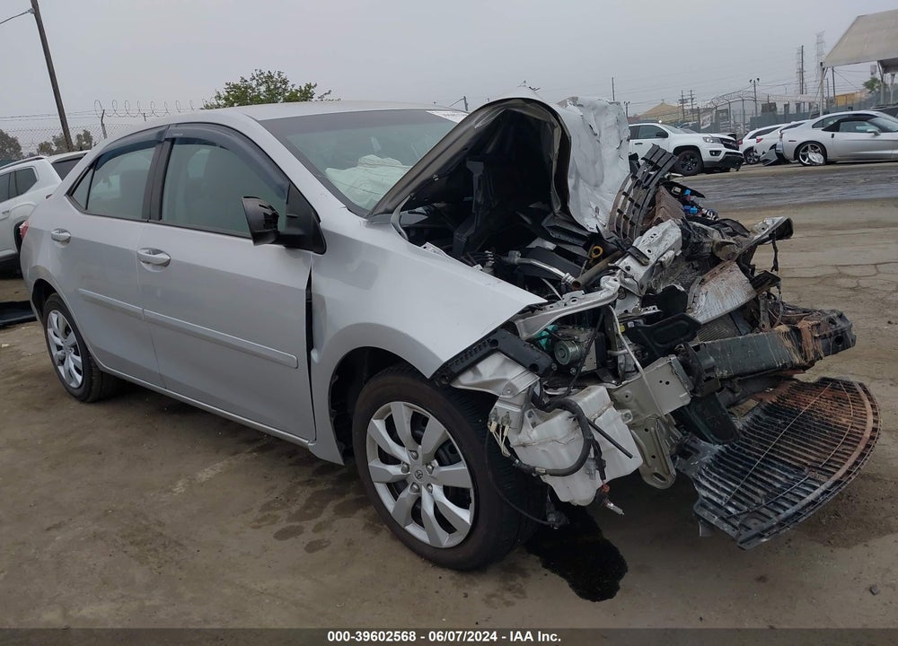 2016 TOYOTA COROLLA LE VIN: 5YFBURHE8GP401569