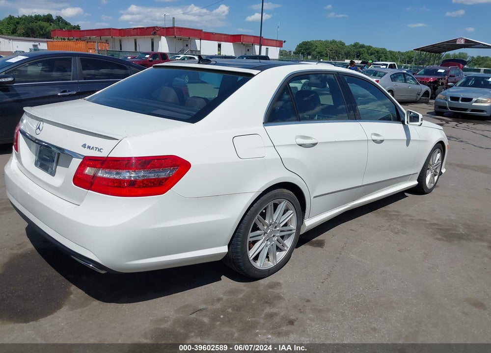 2010 MERCEDES-BENZ E 350 4MATIC VIN: WDDHF8HB6AA123440