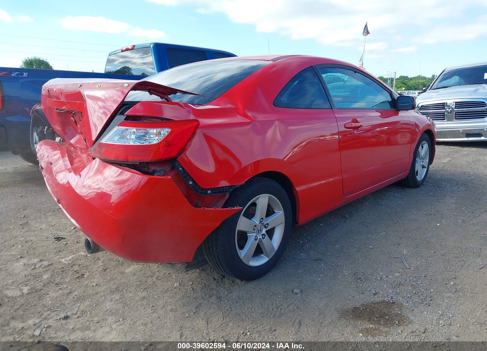 2007 HONDA CIVIC EX VIN: 2HGFG12847H569942