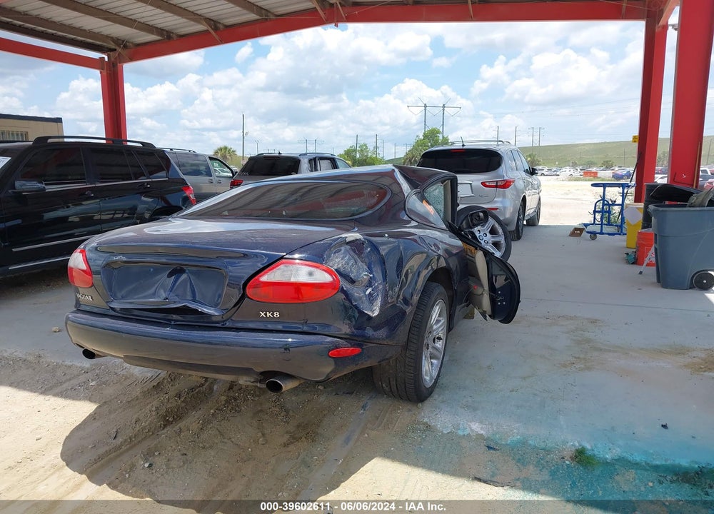 2000 JAGUAR XK8 VIN: SAJJA41C7YNA02218