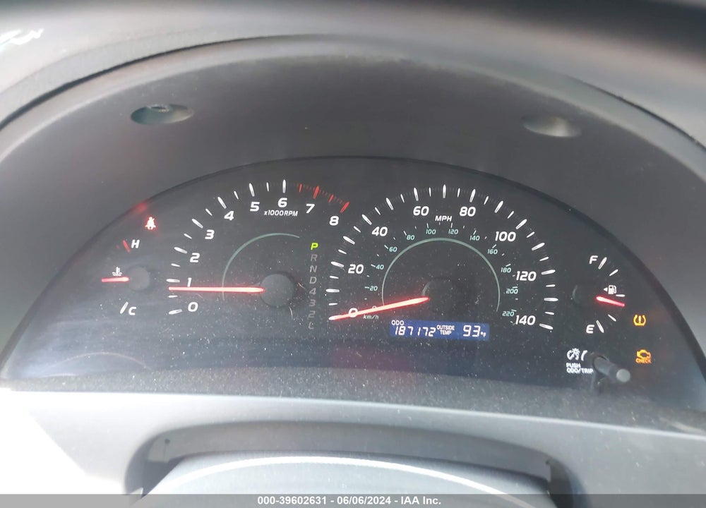 2007 TOYOTA CAMRY LE VIN: 4T1BE46K37U166988