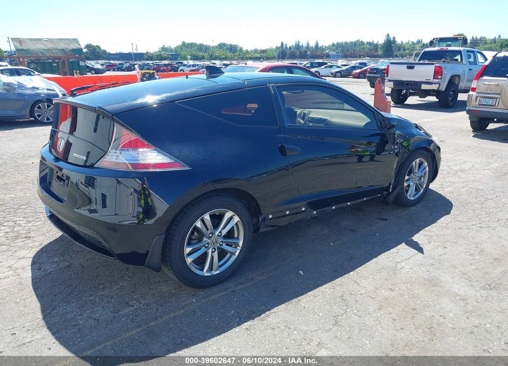 2013 HONDA CR-Z VIN: JHMZF1D61DS002598
