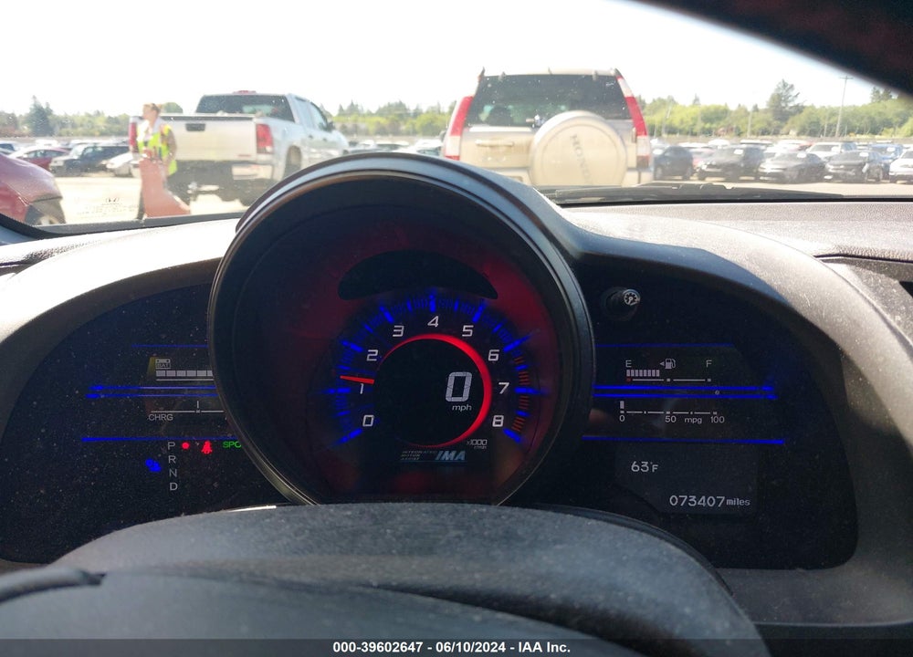 2013 HONDA CR-Z VIN: JHMZF1D61DS002598