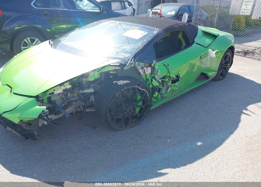 2023 LAMBORGHINI HURACAN EVO SPYDER RWD VIN: ZHWUT5ZF7PLA23212