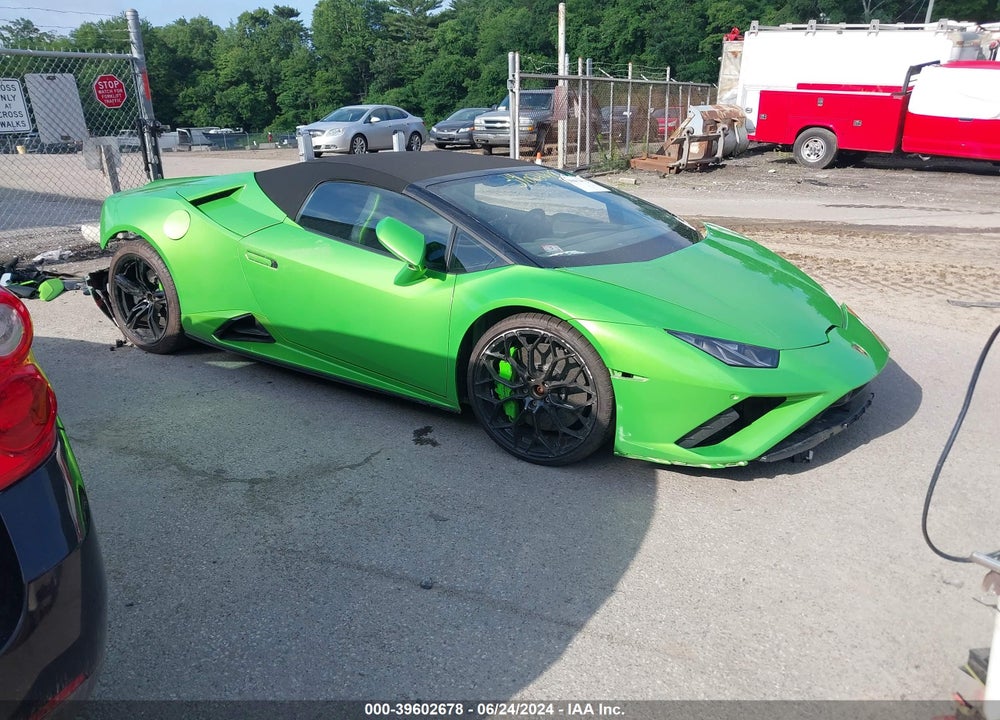 2023 LAMBORGHINI HURACAN EVO SPYDER RWD VIN: ZHWUT5ZF7PLA23212