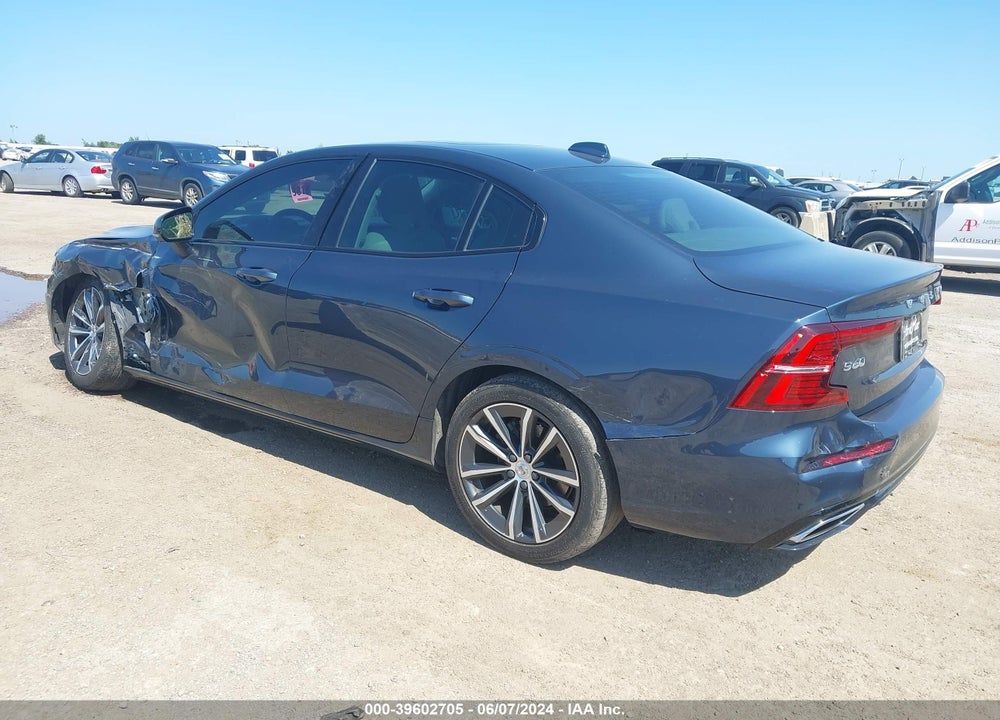 2022 VOLVO S60 B5 MOMENTUM VIN: 7JRL12FZ6NG178068